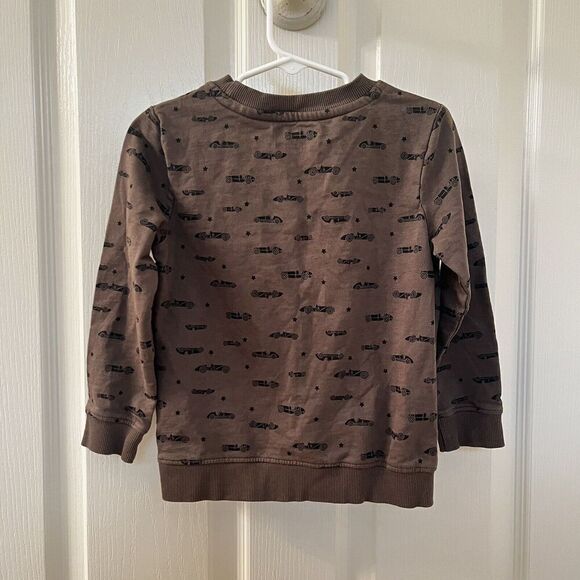 Ruggedbutts Vintage Race Car Crew Neck Sweatshirt Green Boys Size 4T - Picture 9 of 11